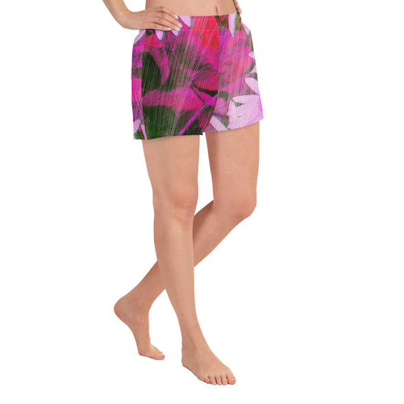 Shorts, Relaxed Fit - Very Pink Susans by Lidka Schuch