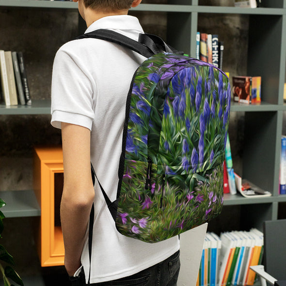 Backpack - Friends of Grape Hyacinth by Lidka Schuch