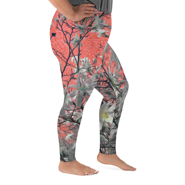 Leggings, Plus Size, Full Length, High Rise - Magnolia Redefined by Lidka Schuch
