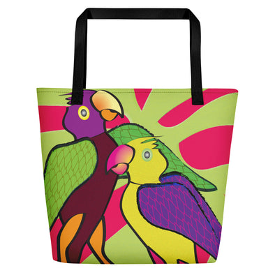 Large Tote Bag - Sweethearts 2 by Lidka Schuch