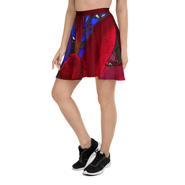 Skater Skirt - Mandevilla Red by Lidka Schuch (LMS)