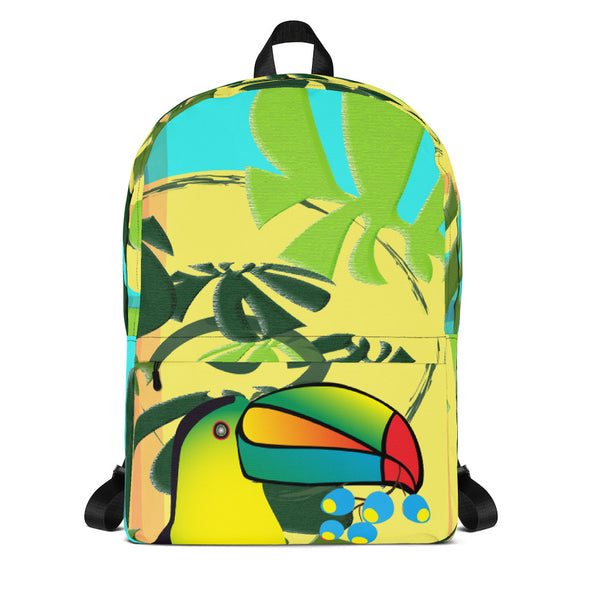 Backpack - Spiral Toucan by Lidka Schuch
