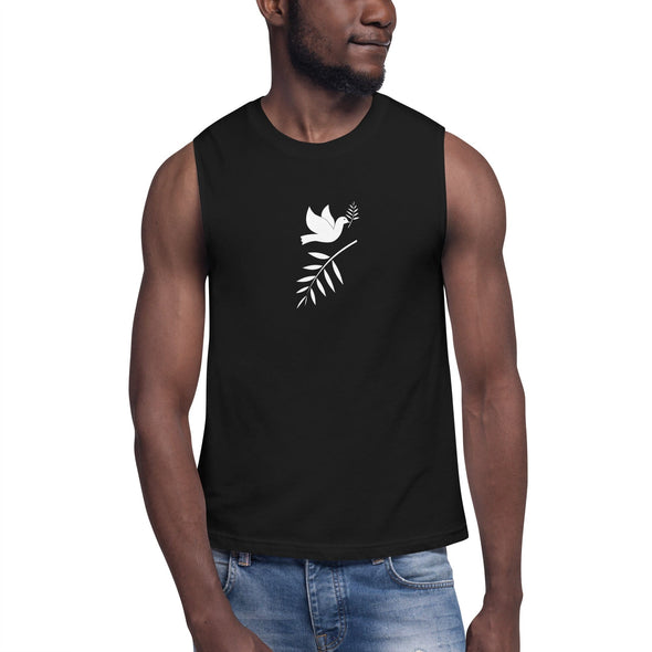 Muscle Shirt, Unisex - Make Peace B by SCHUCHsport