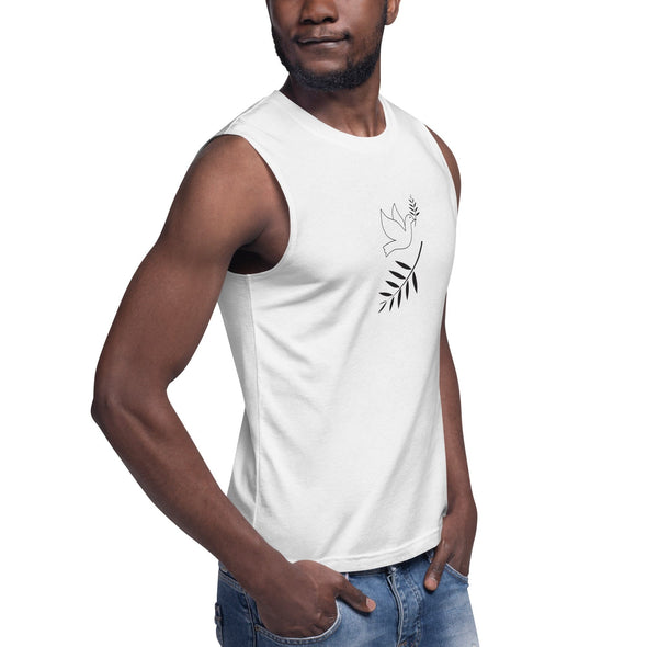 Muscle Shirt, Unisex - Make Peace W by SCHUCHsport