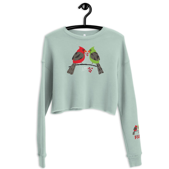 Crop Sweatshirt - Cardinals Forever by Lidka Schuch