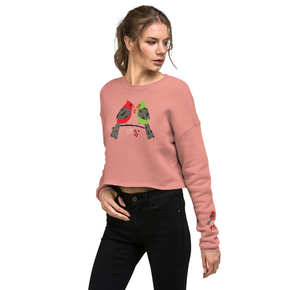 Crop Sweatshirt - Cardinals Forever by Lidka Schuch